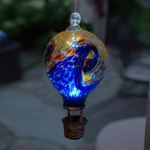 LunaLite Balloon Lantern - Blue/Orange