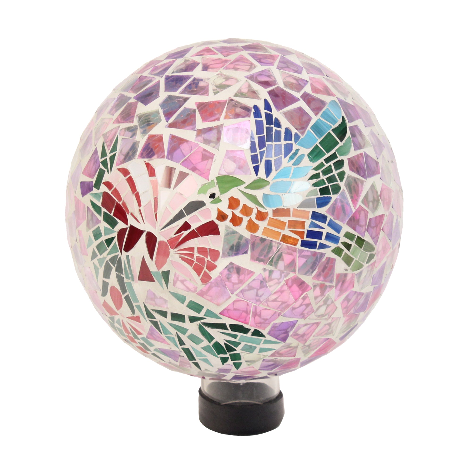 10" Hummingbird Mosaic Gazing Globe