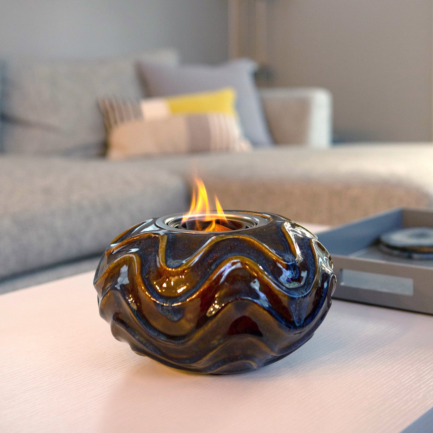 Oceana Ceramic Fireplace